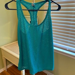 Teal Racerback Workout Tank